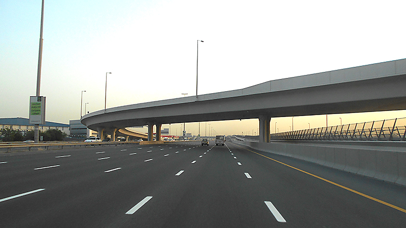 Road Maintenance Work Second ring roads – Riyadh.